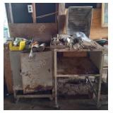 2 Steel Carts Air Impact Wrench Welding Electrodes