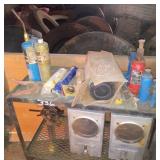 Bottle Jacks & Metal Shop Cart