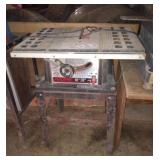 10' SkilsawTable Saw On Stand