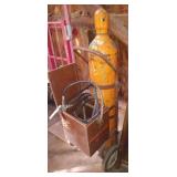 Carbpn Dioxide Bottle on Torch Cart