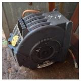 Air Hose on Retractable Reel