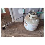 Propane Flame Thrower & Tank