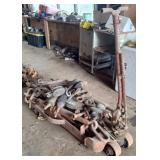 Heavy Duty Snatch Blocks Pullies Turn Buckles