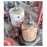3 Air Grease Barrel and Guns