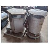 2 Salamander Propane Heaters