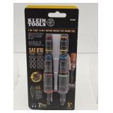 NIP Klein Tools 7n1 SAE & MM Impact Flip Socket