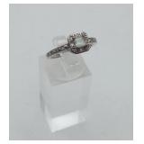 Sterling Silver Multi Stone CZ Ring