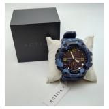 NIB Activa By Invicta Blue Camoflauge Watch