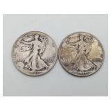 1943 Silver Half Dollar US Coin Walking Liberty 2