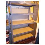 Steel Shelf Unit 5 Teir Adjustable 6'x4'