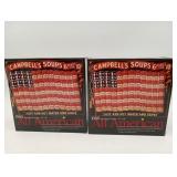 2 NIB Puzzles Campbells Soup All American