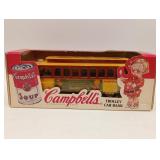 Diecast Trolley Car Bank Campbell's Soup ERTL