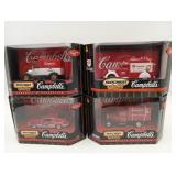 4 Matchbox Cars Diecast Campbell's Soup MIB