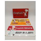 Porcelain Advertising Campbell's Soup Signs