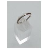 Sterling Silver Pandora ME Pave Red Dual Ring