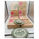 8 Boxes Royal China Old Curiosity Shop Green MINT