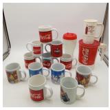 Coca-Cola Coffe Mug Coke Advertising Lot