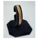 14k Gold Braided Bracelet NEEDS REPAIR 3.3gm