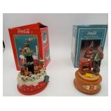 Coke Emmet Kelly Figure & coca-Cola Music Box