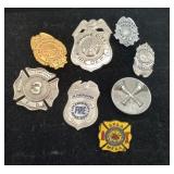 Fireman Badges Pins Fire Department Collectibles