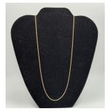 14K Yellow Gold Rope Chain 5.3 grams