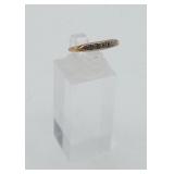 10K Gold Antique Art Deco Wedding Band