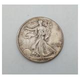 1940 Silver Half Dollar US Walking Liberty Coin