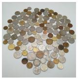 Group Foreign Coin Money Jamaica Euro & Others