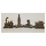 Coke Pewter Miniature Train Coca-Cola