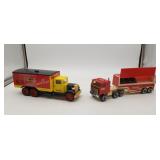1980's Coca-Cola Remco Truck & Clock Radio Coke
