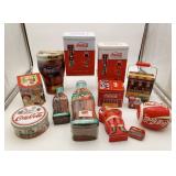 Group Coke Coca-Cola Advertising Tins