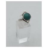 Sterling Malachite Ring