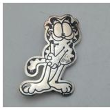 Sterling Silver Garfield the Car Brooch Pin 9.9gms