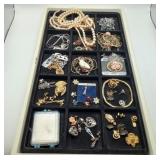 Vintage Costume Fashion Jewelry Pearls Earrings