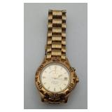 Seiko Kinetic 100m Men's Wrist Watch Gold Tone