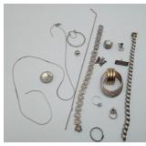 57 GRAMS Sterling Silver Jewelry For Repair Scrap