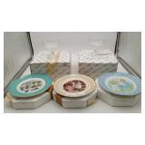 Princess House Glasses & Avon Mothers Day Plates