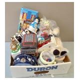 Large lot Hersey's Chocolate Figures Tins Mugs