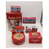 Vitnage Campbell''s Advertising Tins School Bus