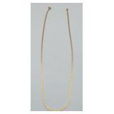14k Gold Herringbone Necklace 5.7 grams