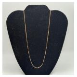 14k Gold Necklace 2.6 Grams