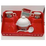 Westwood Ceramic Campbell's Soup Tureen Mug Set