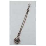 Sterling Silver Black Spinel Designer Bracelet