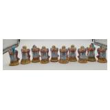 Pixie Faerie Whimsical Angel Russin Bells 10 pcs