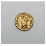 California Gold 1/2 Coin Miniature