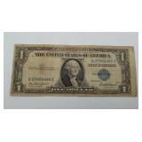 1935 F Bank Note Silver Certificate Dollar