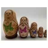 Hand Painted Russian Nesting Doll Matryoshka