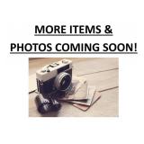MORE ITEMS & PHOTOS COMING SOON!
