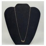Sterling Silver Slide Bead Necklace