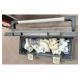 Stanley Tool Box & 1-1/2' PVC Fittings